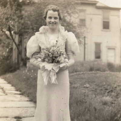 Sara (Livingood) Buchanan - May Day Court, Waynesburg College