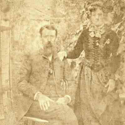 Dr. James Warren Teagarden [1850-1894] and Harriet (Crow) (Teagarden) Archer [1841-1919]