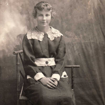 May Bonner (real-photo postcard sent to John Supler)