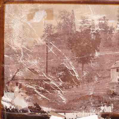 George Birch Vance family home near Davistown, Dunkard Township, Greene County, Pennsylvania: See WEB LINKS to DOWNLOAD high-resolution image.