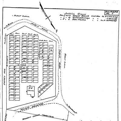 Pine Bank - Gilmore Township - Greene County - Pennsylvania - WPA Cemetery Plat