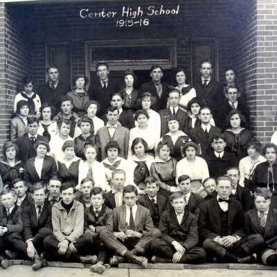 Center Township High School in Rogersville, Center Township, Greene County, Pennsylvania