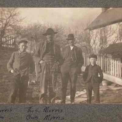 Andrew Jackson Morris and Missouri Ann (Goodwin) Morris family: See WEB LINKS to DOWNLOAD high-resolution image.