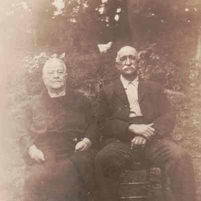 George Moore and his wife, Sarah (Scott) Moore