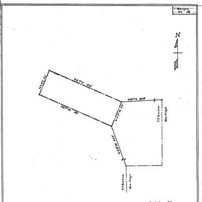 Braden - Morgan Township - Greene County - Pennsylvania - WPA Cemetery Plat