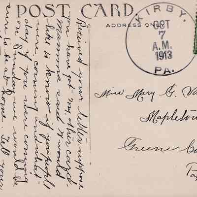 Postcard message: See WEB LINKS to DOWNLOAD high-resolution image.