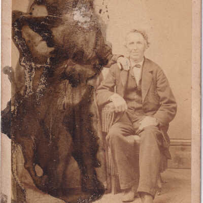 Ammons-Moredock Album 01, Photo 24 - George Moredock [1795-1881]