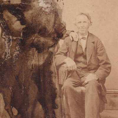 Ammons-Moredock Album 01, Photo 24 - George Moredock [1795-1881]