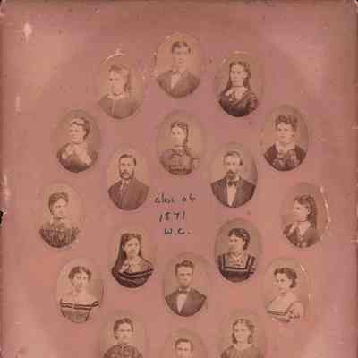 Waynesburg College, Class of 1871