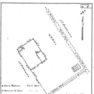 Green Grove (a/k/a Bottenfield) - Morgan Township - Greene County - Pennsylvania - WPA Cemetery Plat
