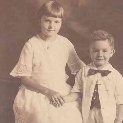 Laura Louise (Huffman) Wilson [1913-1979] and Charles Woodrow Huffman [1918-1992]