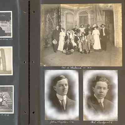 Waynesburg College Scrapbook, Photos 22-30