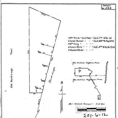 Mt. Zion - Jackson Township - Greene County - Pennsylvania - WPA Cemetery Plat