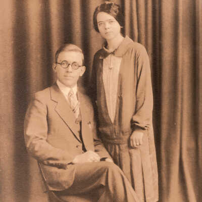 Emmer Maurice Bussey [1902-1972] and Samantha "Mantie" (Throckmorton) Bussey [1895-1978]