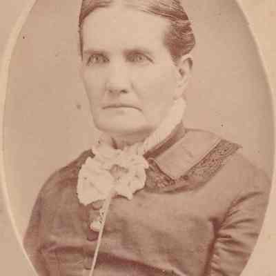 Vance-McFarland Album 03, Photo 14 - Martha M. (Swan) Rice [1820-1899]