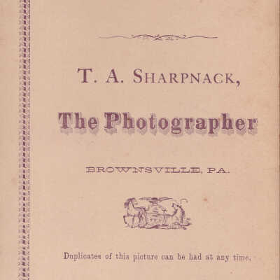 Ammons-Moredock Album 03, Photo 14 - Reverse of image