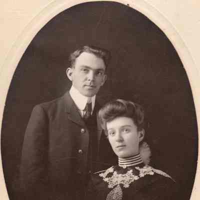 John Leslie Carpenter [1877-1968] and his sister, Frances Belle (Carpenter) Orndoff [1883-1905]