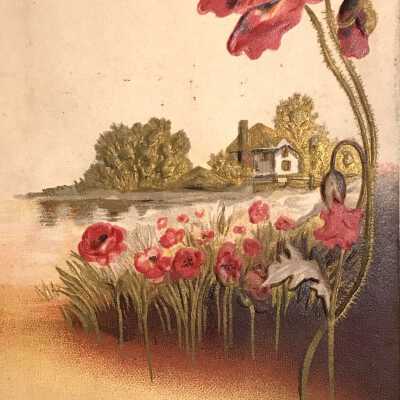 Ammons-Acklin Album - Postcard mailed to Sarah Zane (Covert) Acklin [1853-1911]