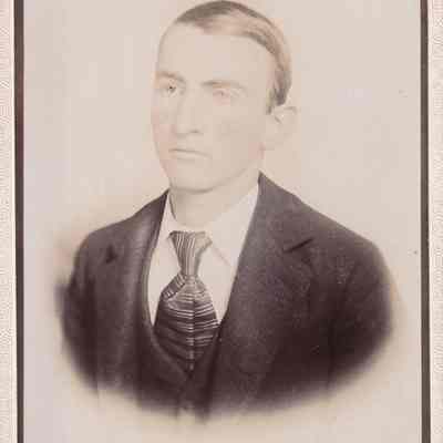 Vance-McFarland Album 04, Photo 05 - John Henry McFarland [1864-1923]: See WEB LINKS to DOWNLOAD high-resolution image.