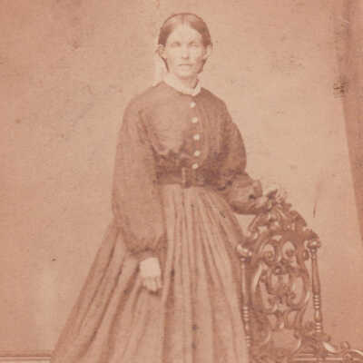Willis-Nutt Album, Photo 08 - Grace Ann (Willis) Swan [1844-1936]