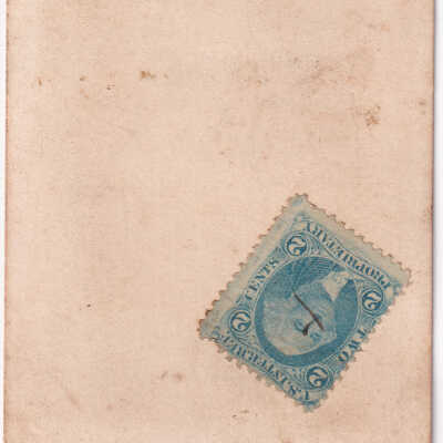 Willis-Nutt Album, Photo 08 - Reverse of image