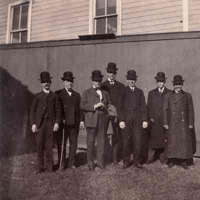 Waynesburg Album, Photo 16 - George David Jenkins [1868-1936] and friends