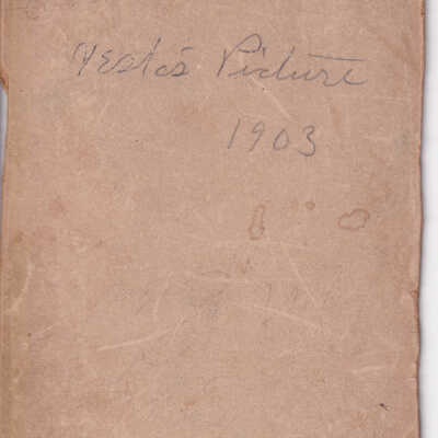 Kline-Moredock Album 01, Photo 05 - Vesta Kline [1903-1928]