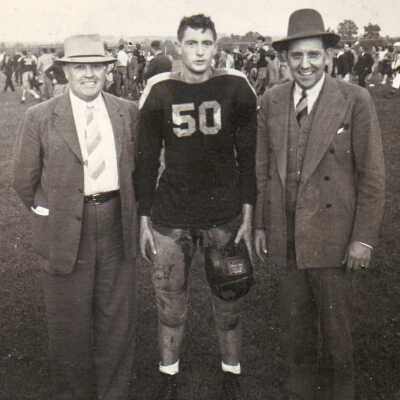 Glenn Jacob Roy Thornton Toothman Jr. [1920-2001], Hampden-Sydney College football team