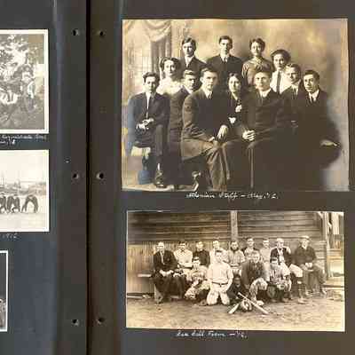 Waynesburg College Scrapbook, Photos 60-66