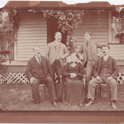 Family of Dr. George F. Birch and Adelia (Jones) Birch