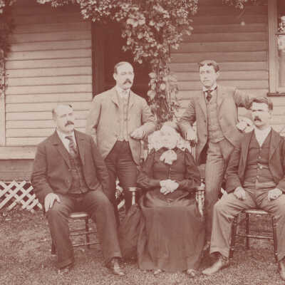 Family of Dr. George F. Birch and Adelia (Jones) Birch
