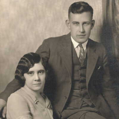 Robert Rinehart Church and his wife, Thelma (Rush) Church