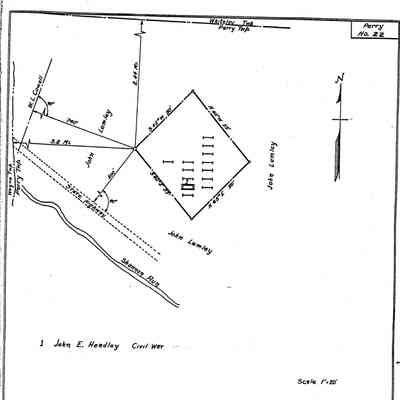 Headlee II (John Lemley Farm) - Perry Township - Greene County - Pennsylvania - WPA Cemetery Plat