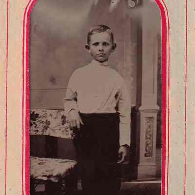 Vance-McFarland Album 03, Photo 18: See WEB LINKS to DOWNLOAD high-resolution image.