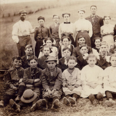 Mary Priscilla (Meighen) Garrison [1889-1973] [Back row, 4th from left]
