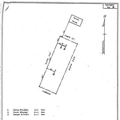 Mt. Carmel - Springhill Township - Greene County - Pennsylvania - WPA Cemetery Plat