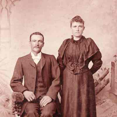 James Franklin Willison [1863-1939] and his wife, Ella May (Crouse) Willison [1865-1929]