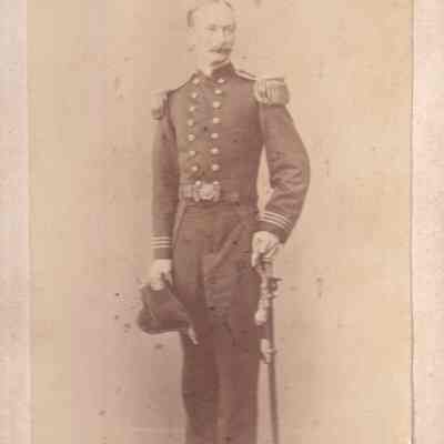 Phelan-Walker Album, Photo 44 - Thomas Logan Tullock Jr. [1845-1870]: See WEB LINKS to DOWNLOAD high-resolution image.