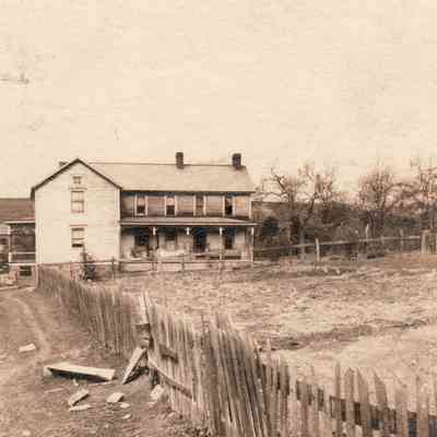 Joel Freeman Byers and Anna (Cowell) Byers farm in Fayette County, Pennsylvania