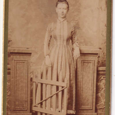 Ammons-Moredock Album 01, Photo 06 - Minerva (Moredock) Ammons [1871-1966]