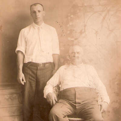 William Burdette Parry and his uncle Zachary Taylor Parry
