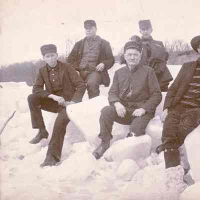 Miles Leonidas Hart [1868-1950] [Far right]