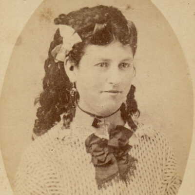 Silveus-Taylor Album 01, Photo 15 - Mrs. Levi Taylor