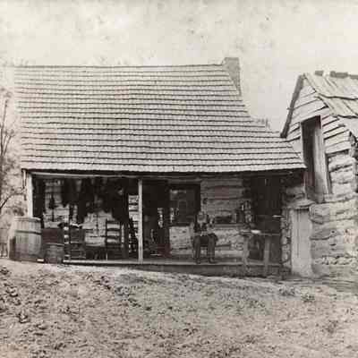 Log cabins built by John Hart - Cumberland Township, Greene County, Pennsylvania