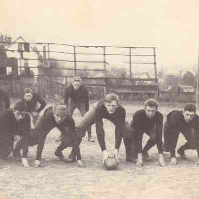 Waynesburg College Scrapbook, Photo 64 - Waynesburg College football team, 1912