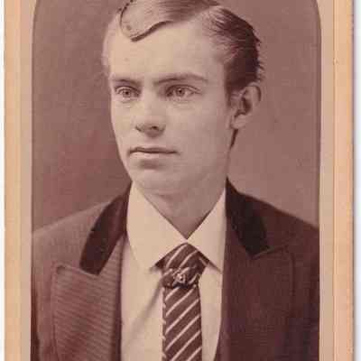 Pauley-Thompson Album, Photo 09 - David F. Laubenstein: See WEB LINKS to DOWNLOAD high-resolution image.