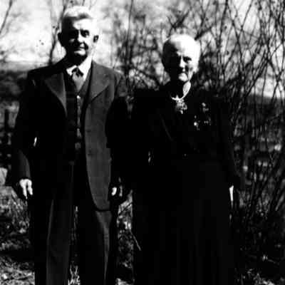 Armstrong Grim Nelson [1866-1947] and his wife, Emily Elizabeth "Lizzie" (Jennings) Nelson [1872-1951]