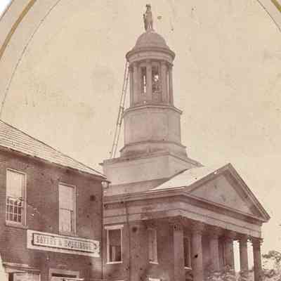 Sayers Corner and the Greene County Courthouse - Waynesburg, Greene County, Pennsylvania