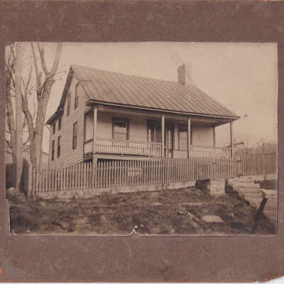 James Albert Scott and Lucy Mae (Rush) Scott family home in Greene County, Pennsylvania
