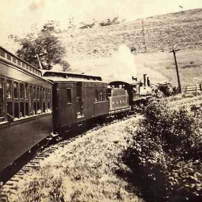 Waynesburg & Washington Railroad in Greene County, Pennsylvania